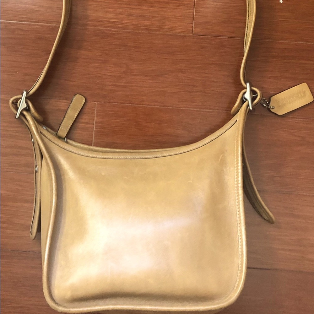 Vintage Coach Leather Janice Legacy Bag